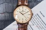 MK Factory Vacheron Constantin Patrimony 85180 Rose Gold Champagne Face 40 MM Swiss 2450 Watch
